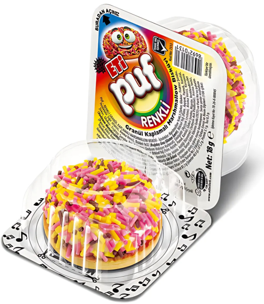 ETi - Puf Rainbow Marshmallow-Keks 18g